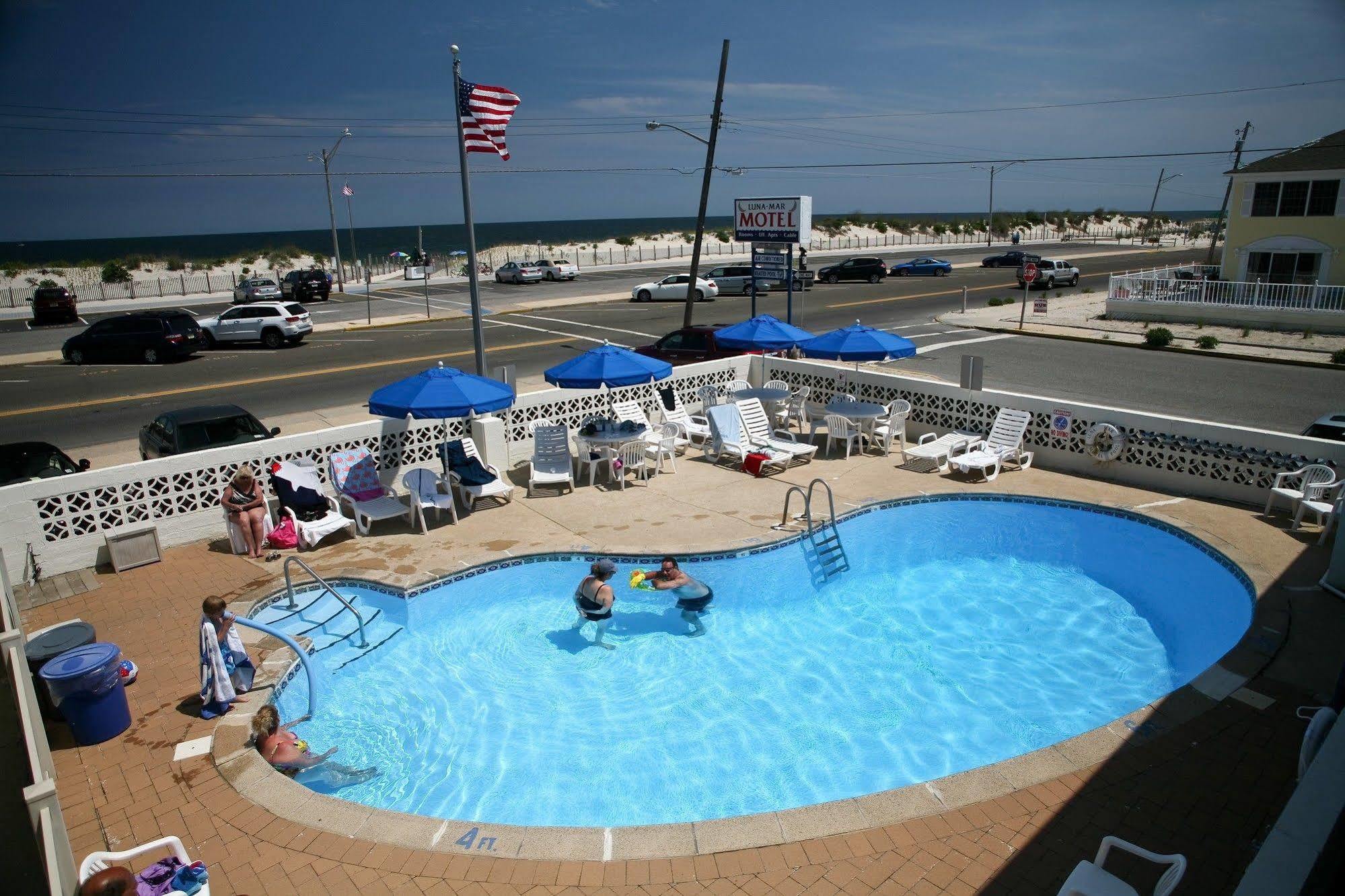 Luna Mar Motel Seaside Park Kültér fotó